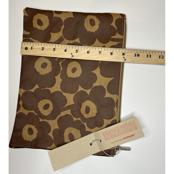 Marimekko Mini Unikko A4 Pussukka Recycled Material NWT - Picture 4 of 11